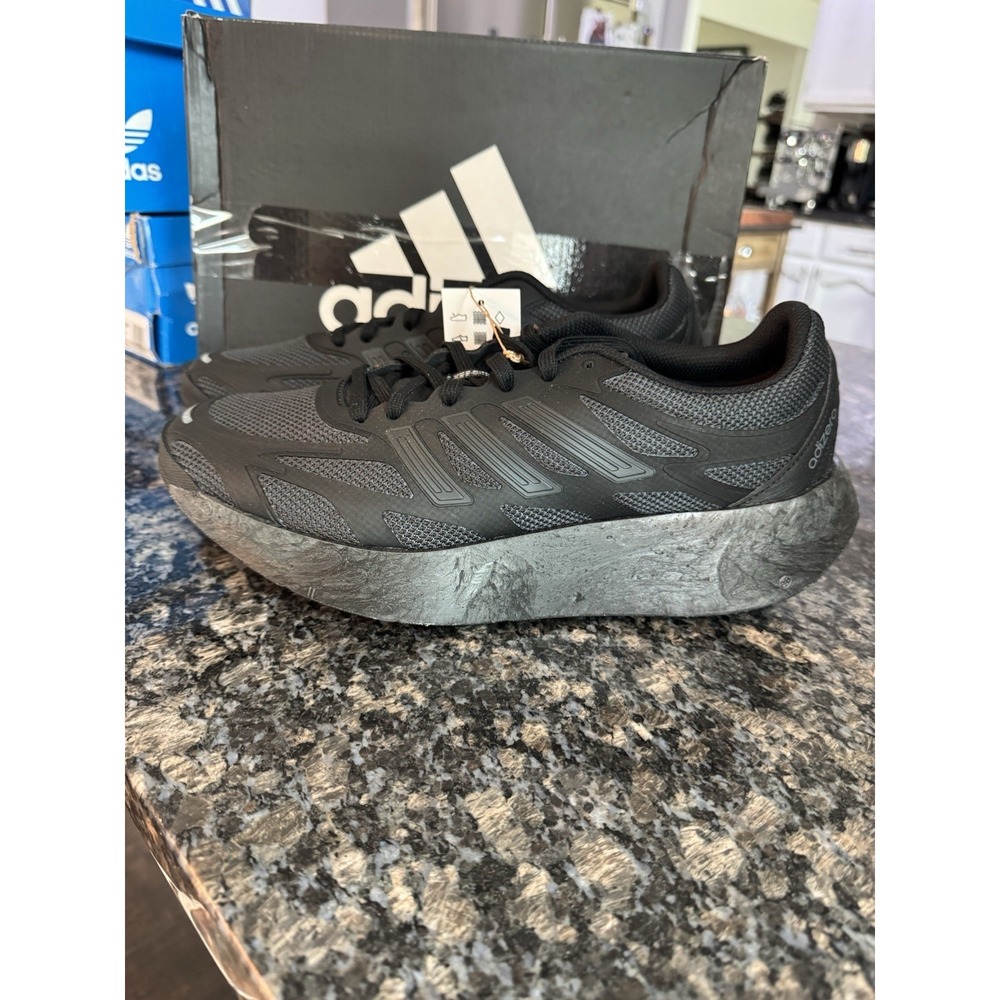 Adidas ADIZERO ARUKU SHOES Black JH7772 Men 10.5 Lady 11.5 Running Sneaker
